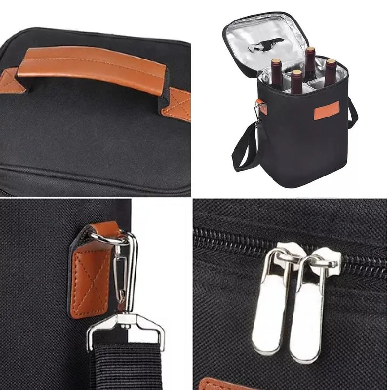 porta vino térmico premium