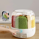 Dispensador Giratorio 360° para Arroz y Granos