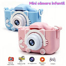 Mini cámara infantil recargable + REGALO