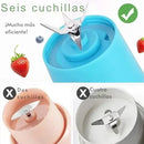 Mini Licuadora Portátil USB con 6 Cuchillas