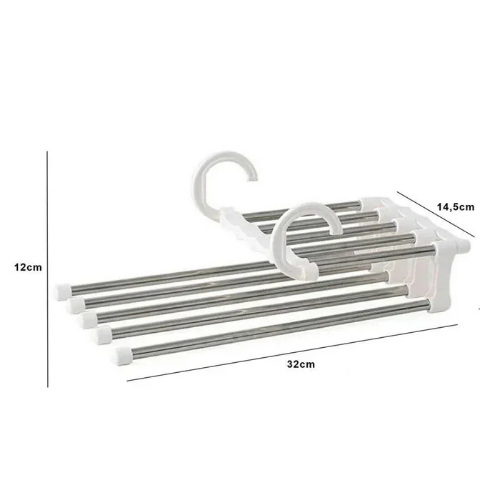 Percha Retráctil Multifuncional 5 en 1