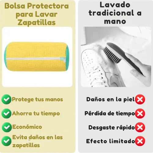 Comprá 2 y llevate 3 – Bolsa Protectora para Lavar Zapatillas en el Lavarropas