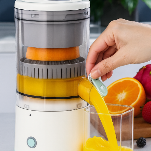 Exprimidor de jugo eléctrico portátil