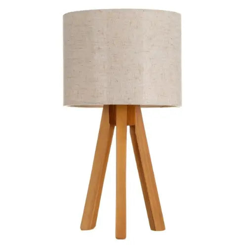 Abajur de mesa rústico