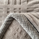 cobertor de doble capa en lana premium