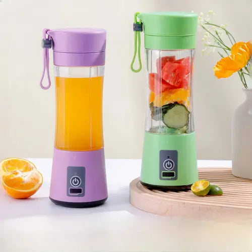 Mini Licuadora Portátil USB con 6 Cuchillas